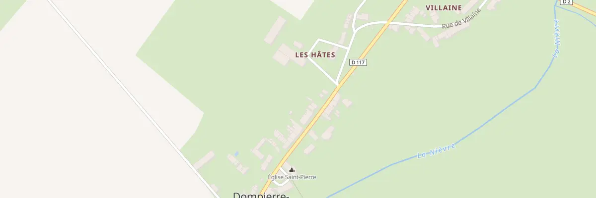 Plan du 39 Rue du Bourg à Dompierre-sur-Nièvre