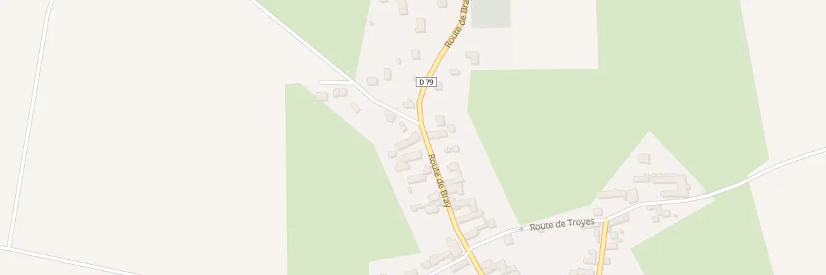 Plan du 33 Rte de Bray à Montigny-le-Guesdier