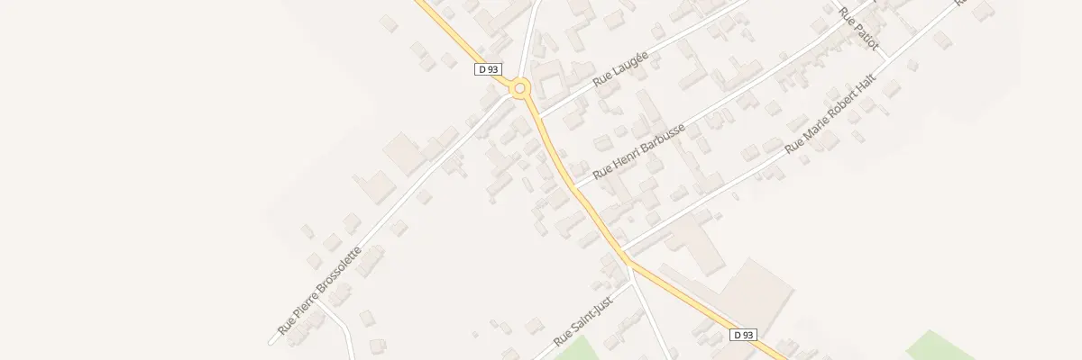 Plan du 6 Rue Joliot Curie à Nauroy