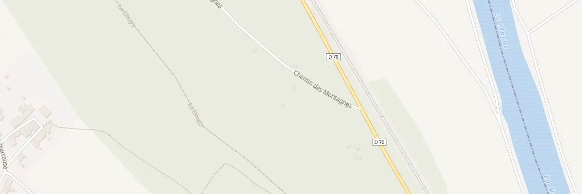 Plan du 9002 Les Baudichonnes à Citry