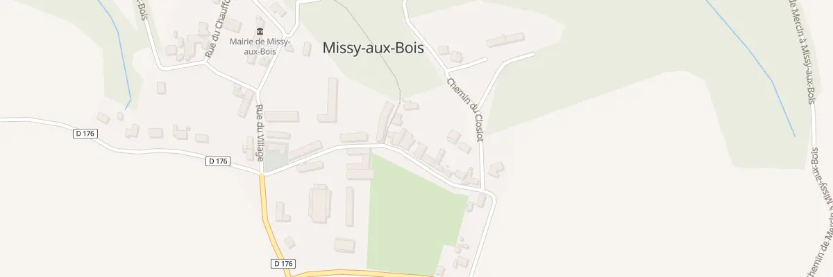 Plan du 6 Rue du Point du Jour à Missy-aux-Bois