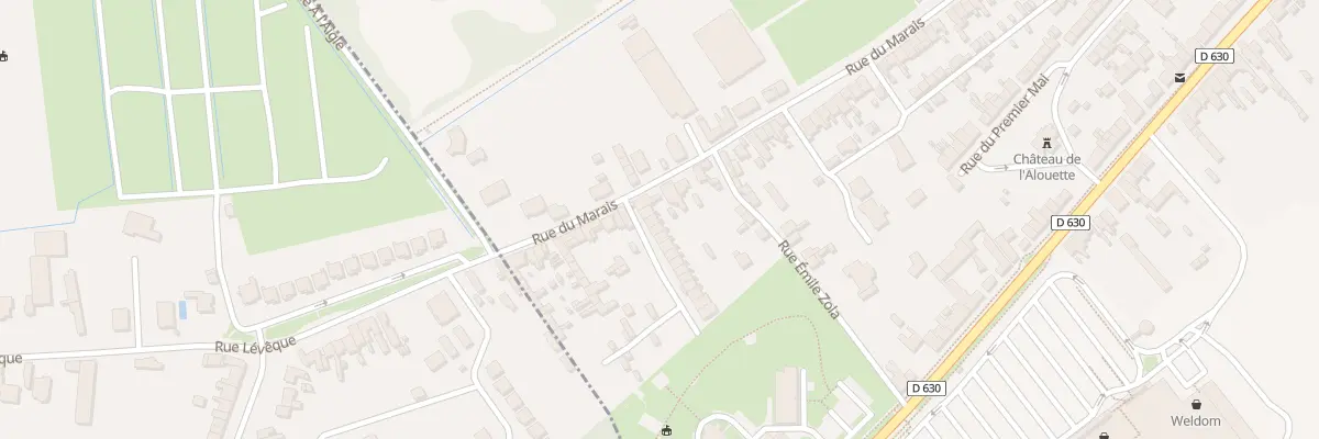 Plan du 50 Rue du Marais à Escaudœuvres