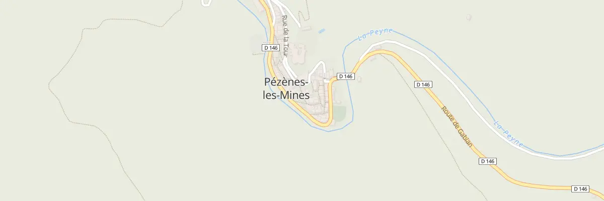 Plan du 8 Rue Le Redalet à Pézènes-les-Mines
