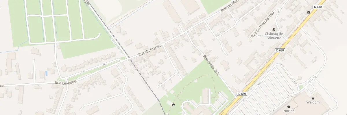 Plan du 56 Rue du Marais à Escaudœuvres
