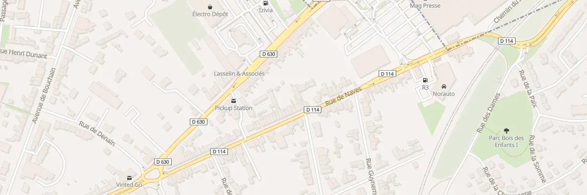 Plan du 51 Rue de Naves à Cambrai