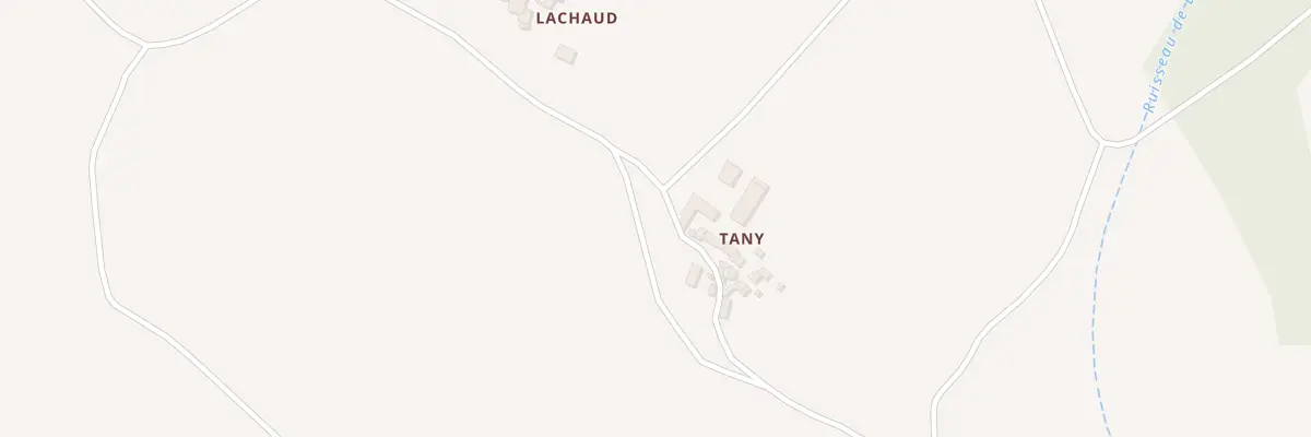 Plan du 5019 Tany à Lubilhac