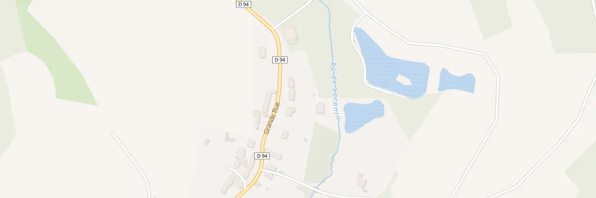 Plan du 30 Gr Grande Rue à Saconin-et-Breuil