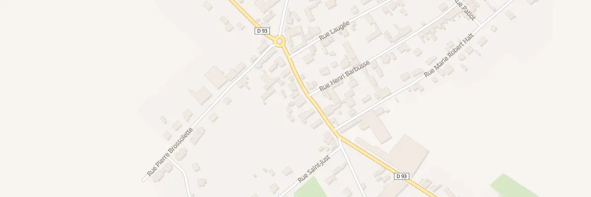 Plan du 8 Rue Joliot Curie à Nauroy