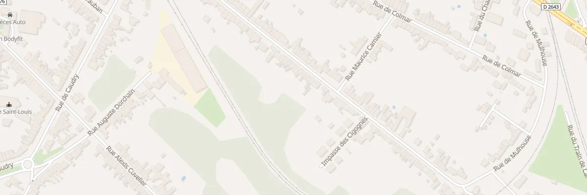 Plan du 76 Rue d’Awoingt à Cambrai