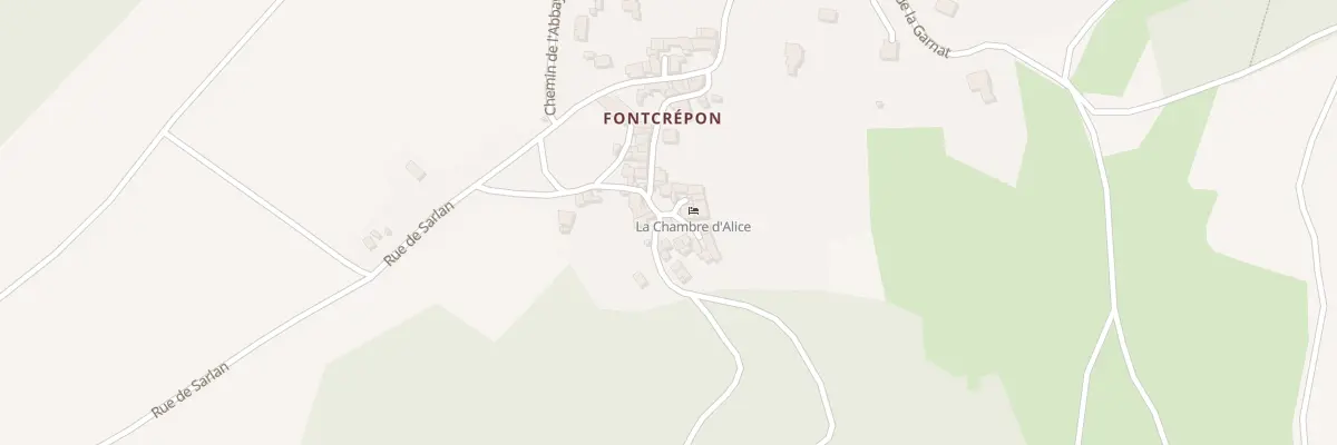 Plan du 7 Rue des Lavoirs Fontcrépon à Yronde-et-Buron