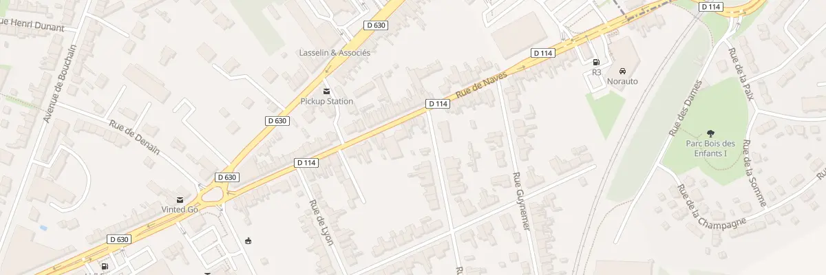 Plan du 50 Rue de Naves à Cambrai