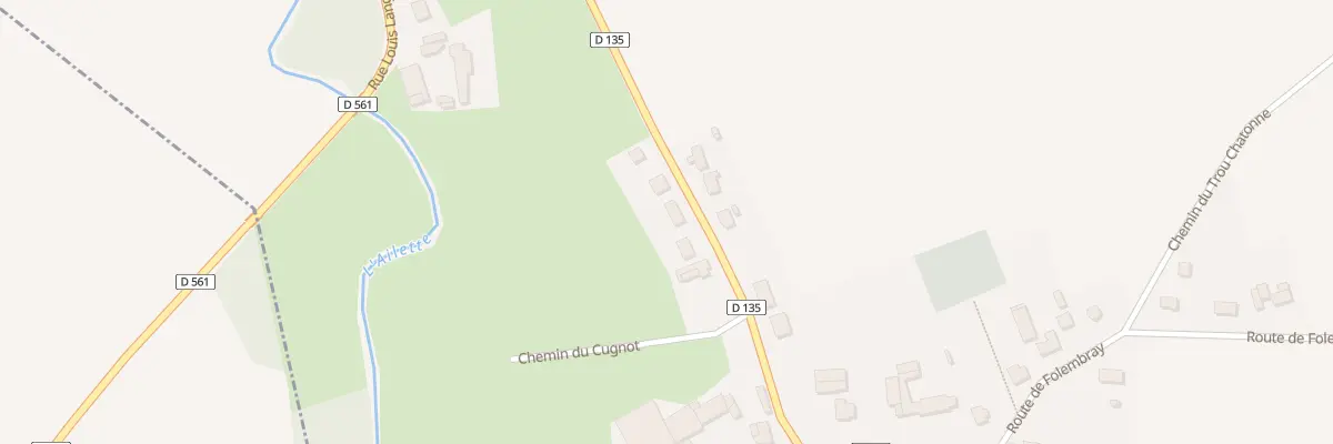 Plan du 9001 Le Clos Cugnet à Champs