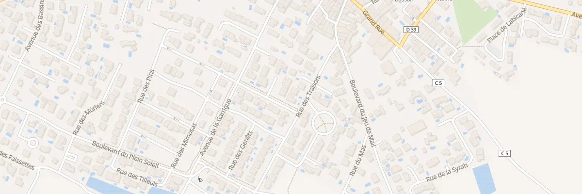 Plan du 16 Rue des Traisors à Bassan
