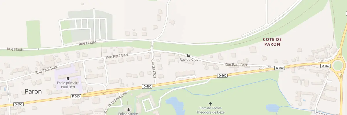 Plan du 31 Rue Paul Bert à Paron