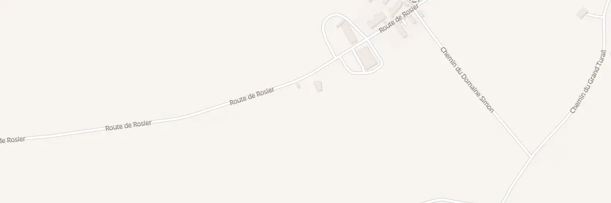 Plan du 26 Rte de Rosier à Chareil-Cintrat