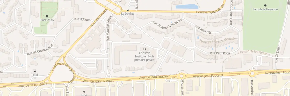 Plan du 225 Rue Maurice Béjart à Béziers