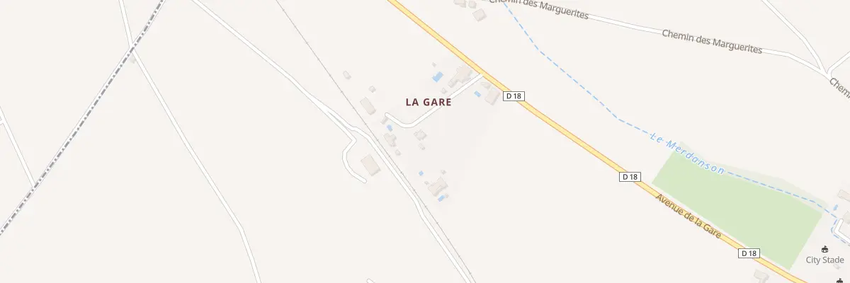Plan du 977 Av de la Gare à Espondeilhan