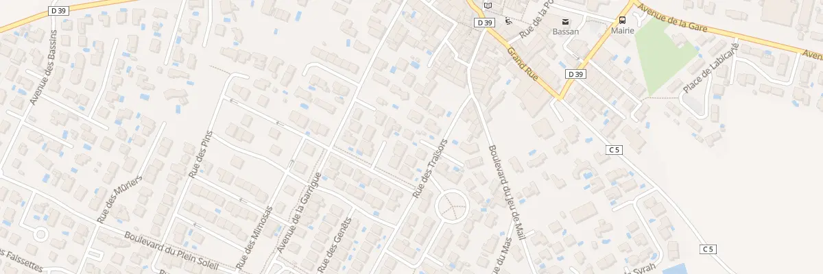 Plan du 10 Rue des Traisors à Bassan