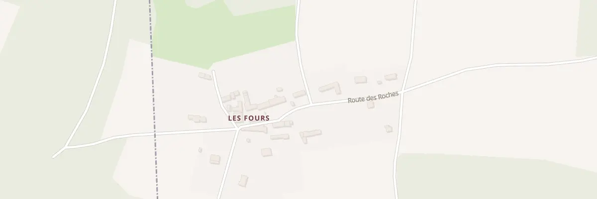 Plan du 6 Rte des Roches à Étigny