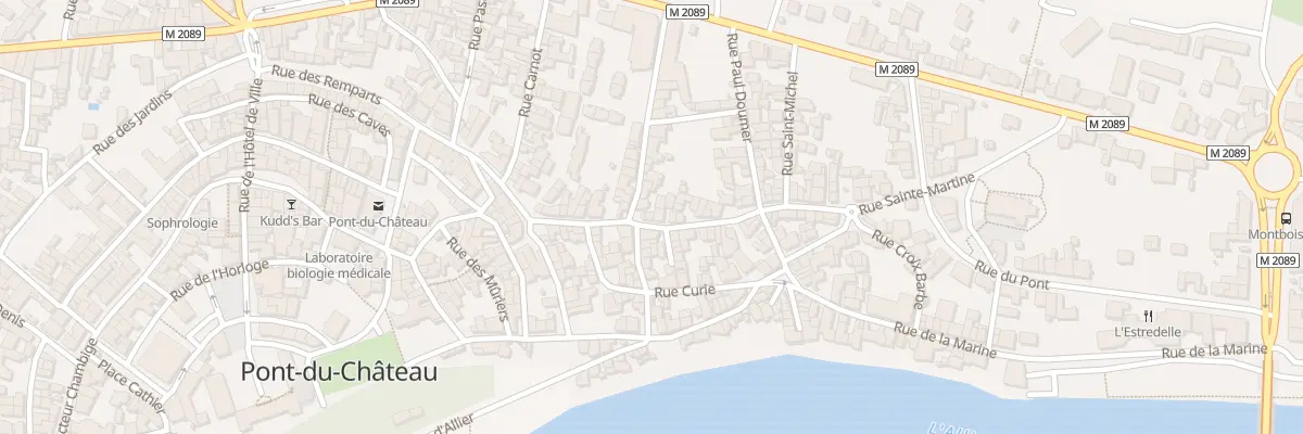 Plan du 17 Rue Sainte-Martine à Pont-du-Château