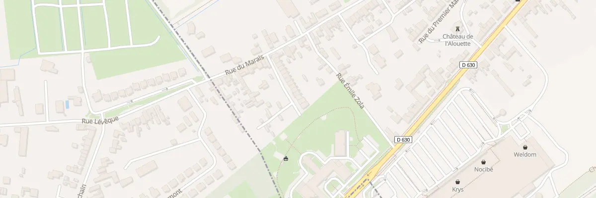 Plan du 68 Rue du Marais à Escaudœuvres
