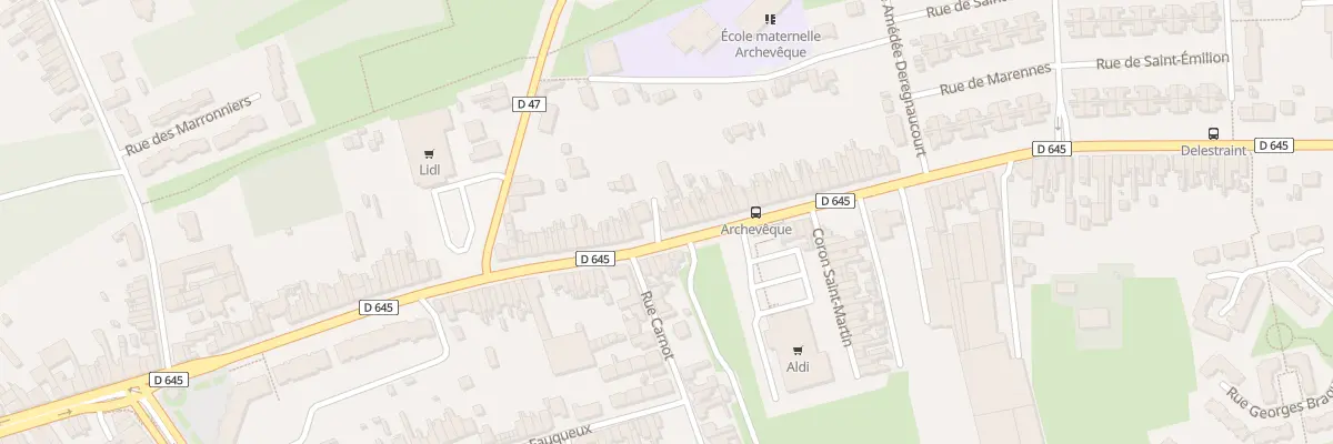 Plan du 95 Rue du General Delestraint à Aniche