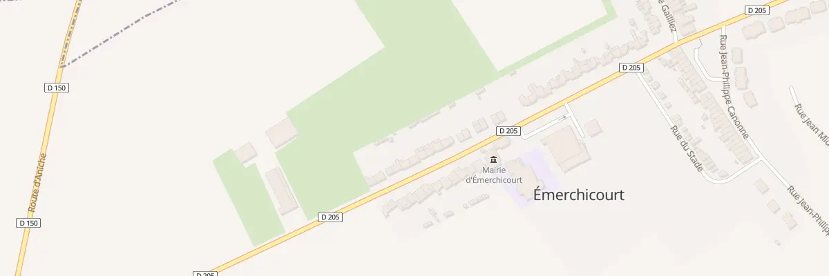 Plan du 52 Rue Pablo Picasso à Émerchicourt