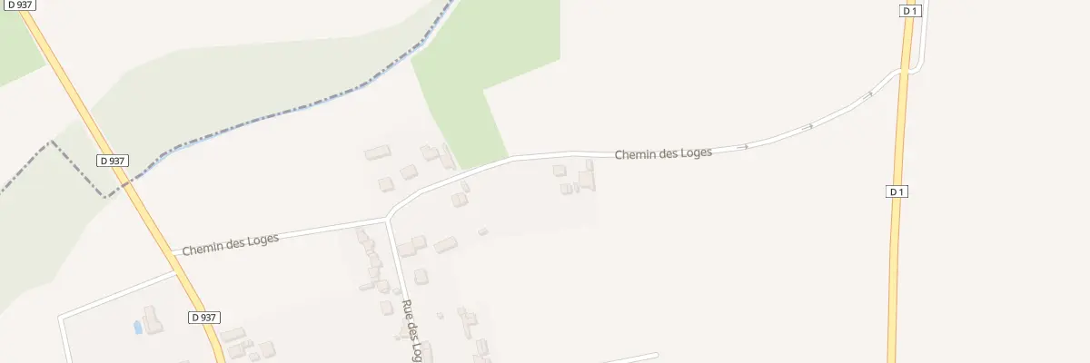 Plan du 24 Rue des Loges à Pierremande