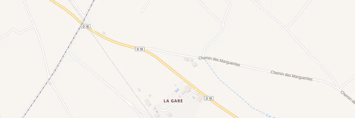 Plan du 860 Av de la Gare à Espondeilhan