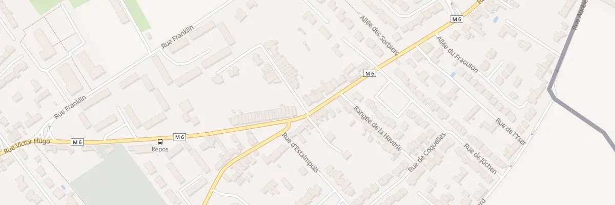 Plan du 109B Rue Victor Hugo à Leers
