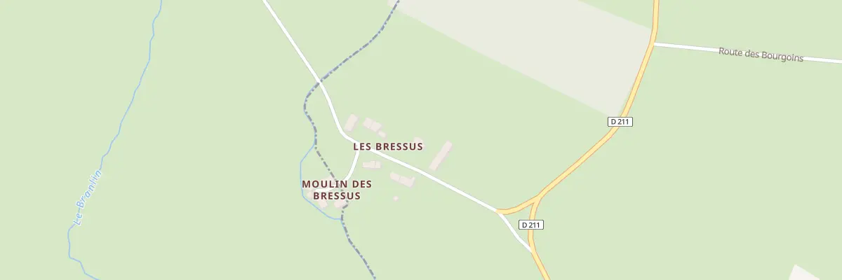Plan du 118 Les Bressus à Saints-en-Puisaye