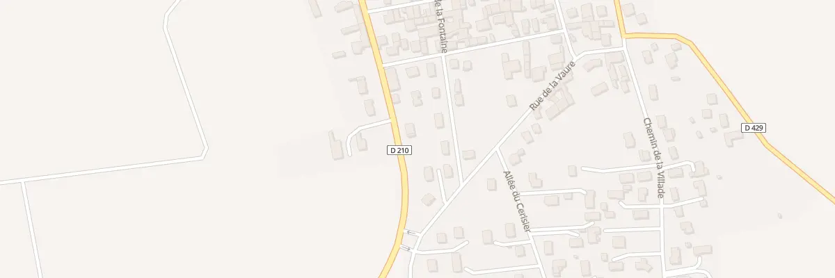 Plan du 2 Rte Etienne Clementel à Surat