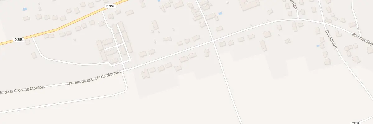 Plan du 5 Che de la Croix de Montois à Courtois-sur-Yonne