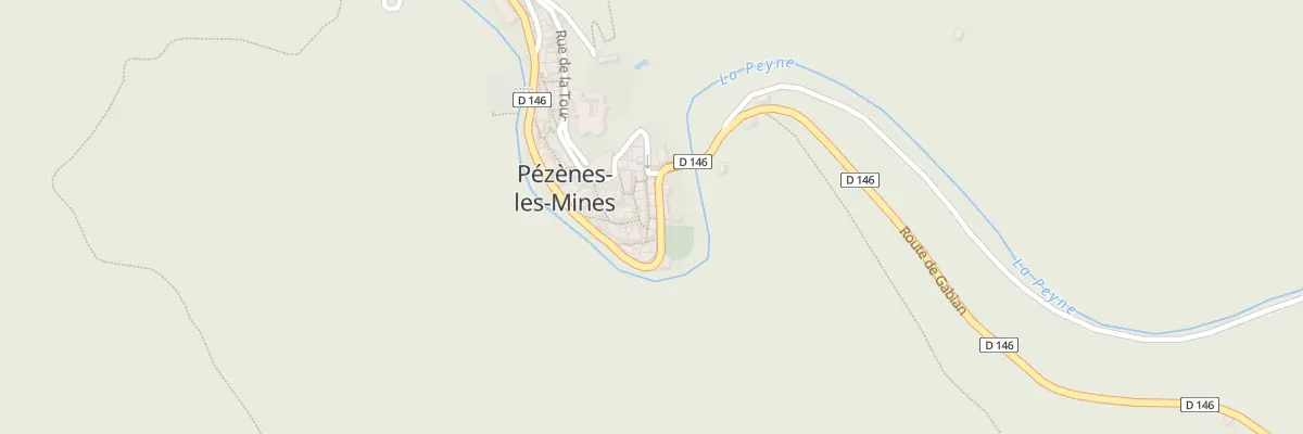 Plan du 9 Rue du Porche à Pézènes-les-Mines