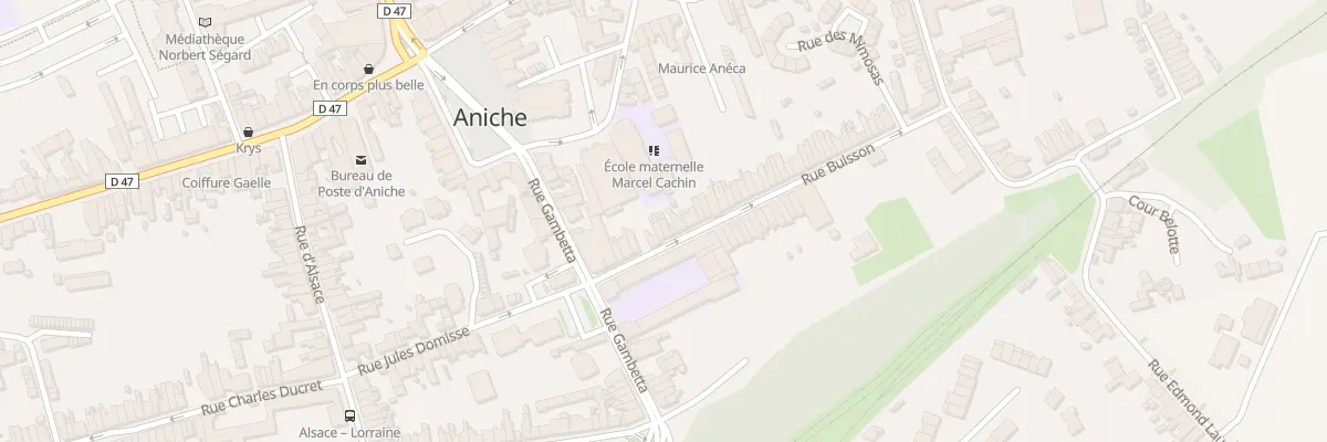 Plan du 15 Rue Buisson à Aniche