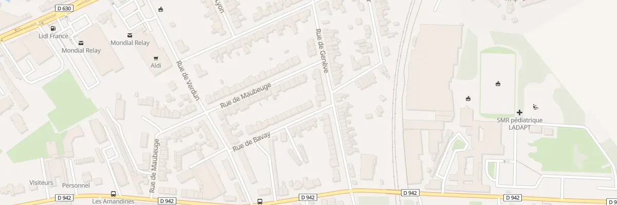 Plan du 31 Rue de Bavay à Cambrai