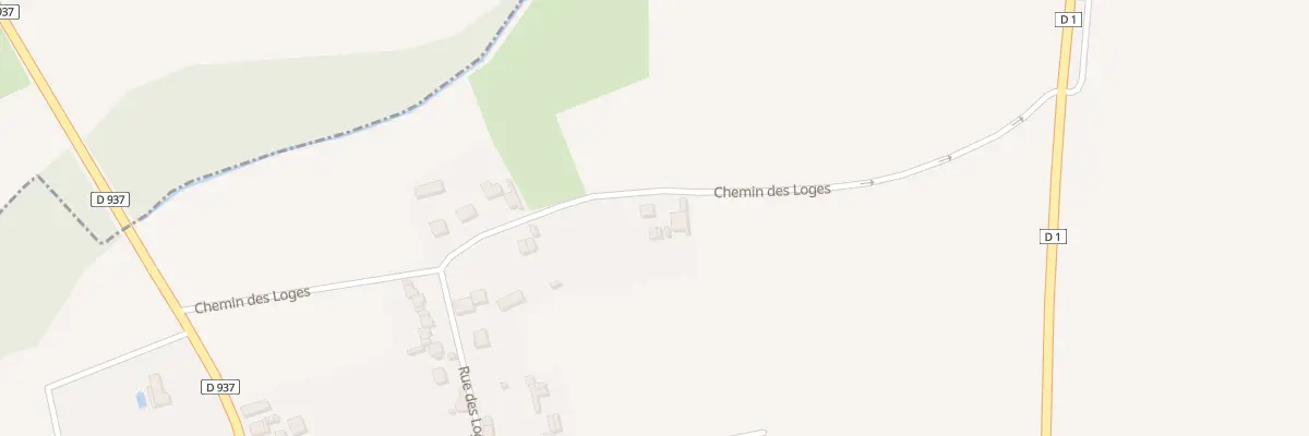 Plan du 26 Rue des Loges à Coucy-la-Ville
