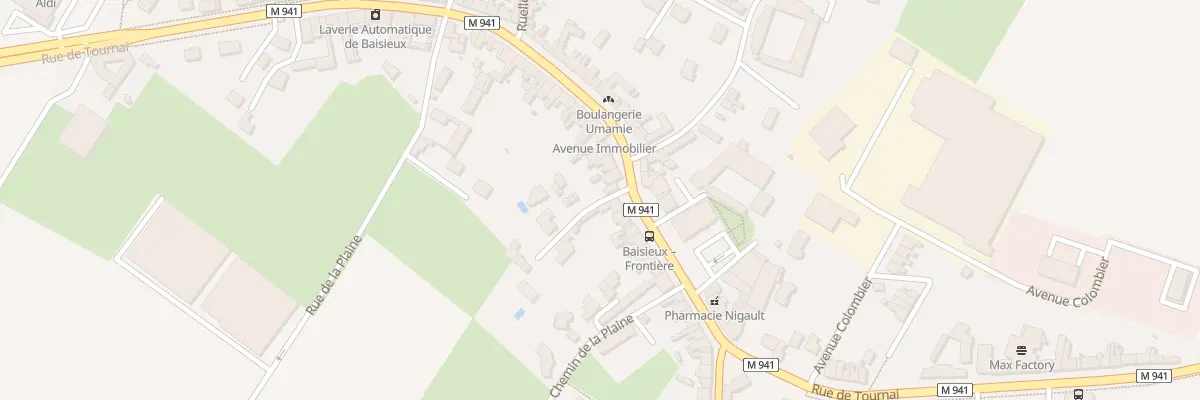 Plan du 59 Rue de Tournai à Baisieux