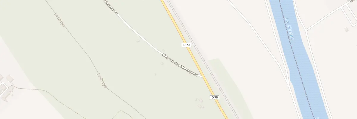 Plan du 9001 Les Baudichonnes à Citry