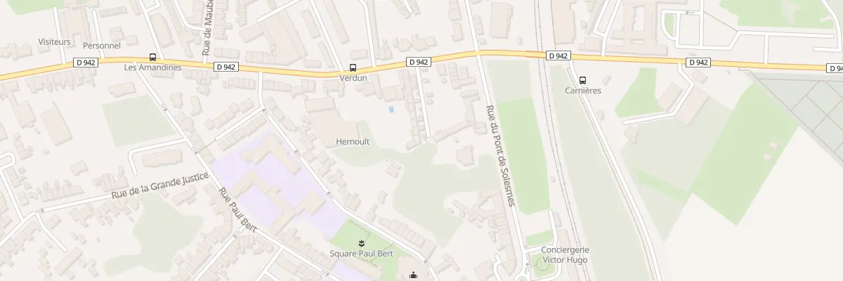 Plan du 128 Rue de Solesmes à Cambrai