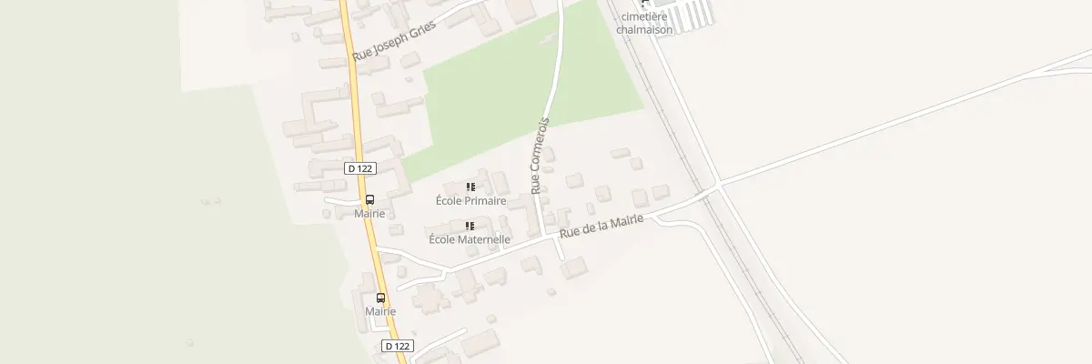 Plan du 1 Rue Cormerois à Chalmaison