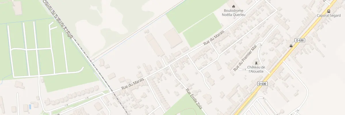Plan du 21 Rue du Marais à Escaudœuvres