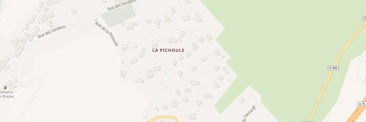 Plan du 25 Lot le Laire au Broc