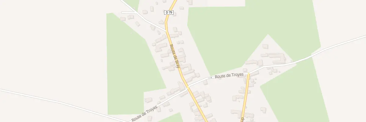 Plan du 22 Rte de Bray à Montigny-le-Guesdier