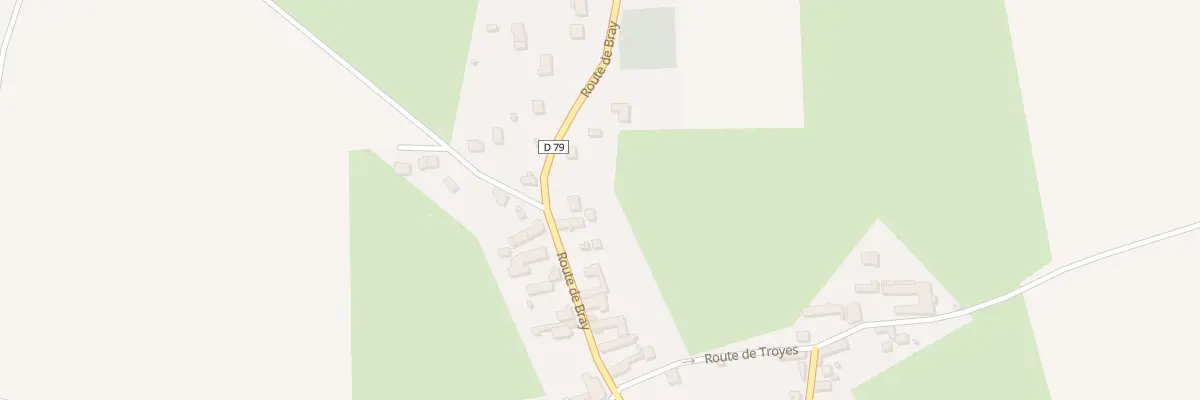 Plan du 28 Rte de Bray à Montigny-le-Guesdier