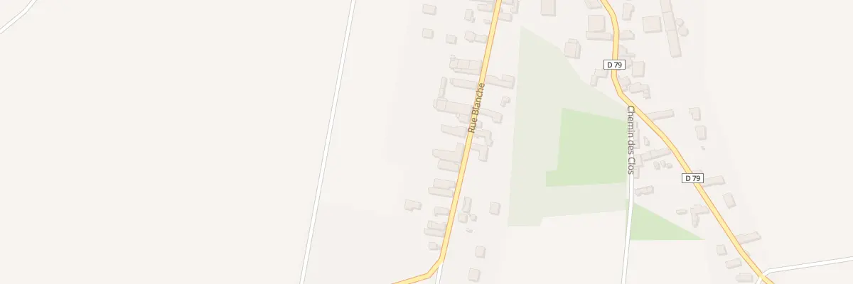 Plan du 22 Rue Blanche à Montigny-le-Guesdier