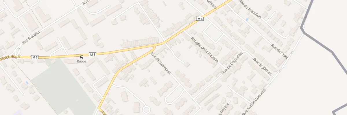 Plan du 72 Rue Victor Hugo à Leers