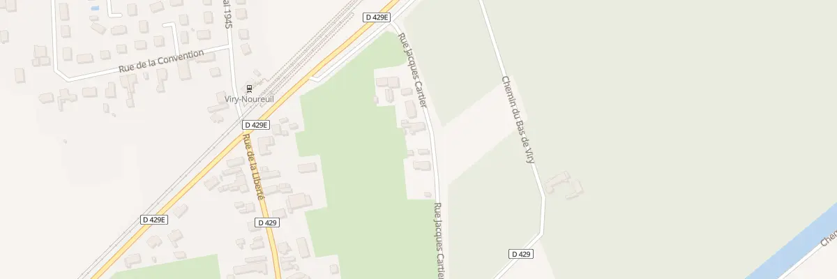 Plan du 4 Rue Jacques Cartier à Viry-Noureuil
