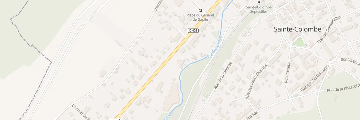 Plan du 33 Av du Général Leclerc à Sainte-Colombe