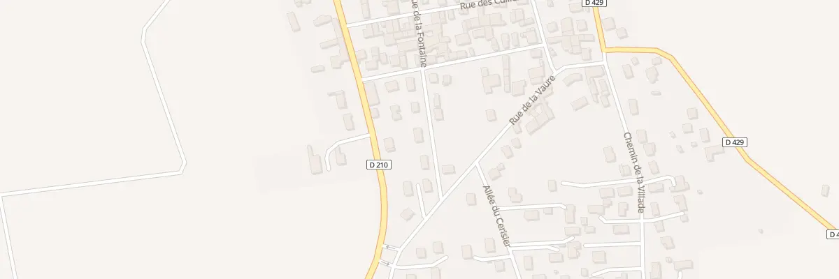 Plan du 6 All des Tilleuls à Surat